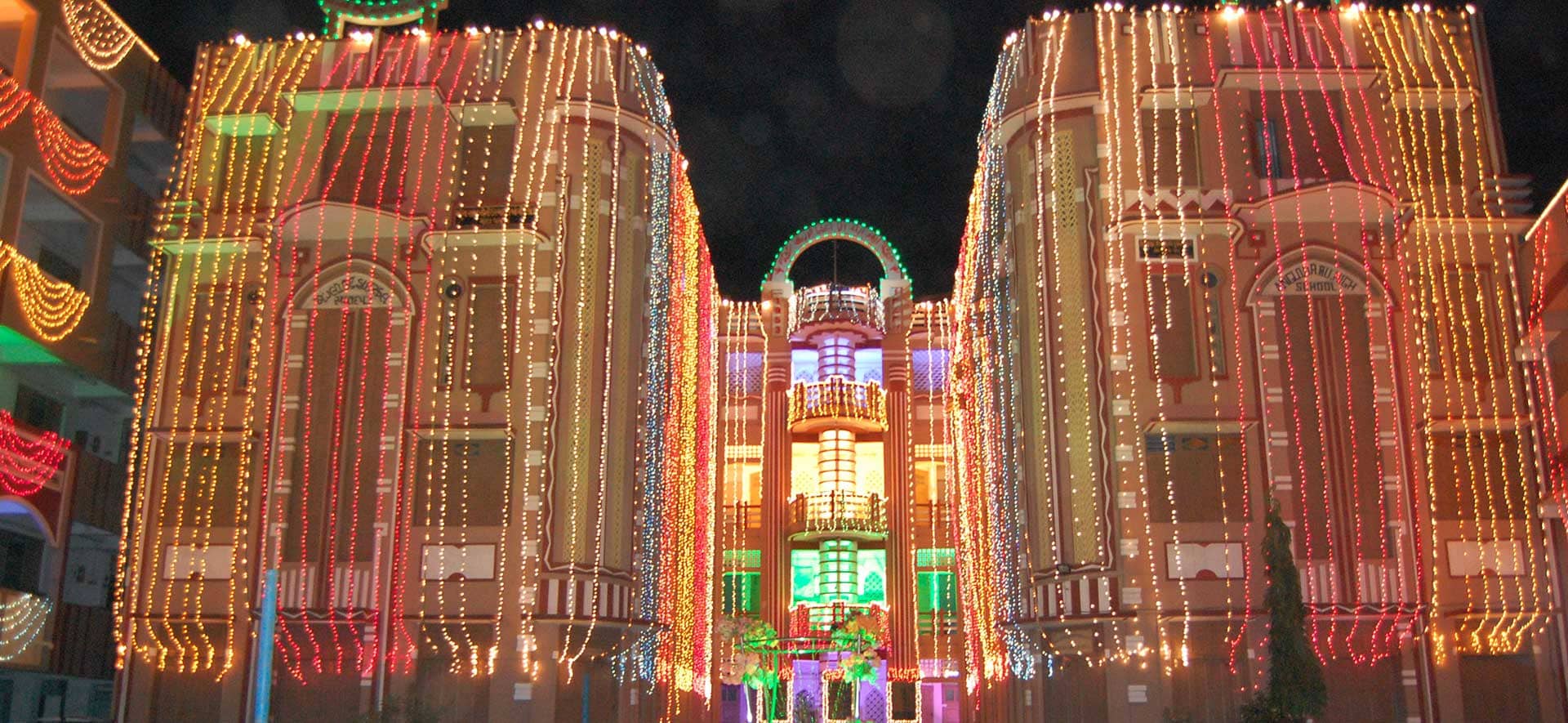 SDMES school building lighting